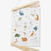 Affiche Abécédaire MINI ZOO Beige – Vertbaudet 16