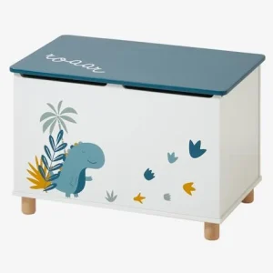 Coffre à Jouets Dinosaure Blanc Imprimé – Vertbaudet 9