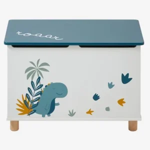 Coffre à Jouets Dinosaure Blanc Imprimé – Vertbaudet 11