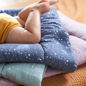 Couverture Bébé En Gaze De Coton Bio* COMÈTES Parme – Vertbaudet 12