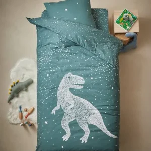 Drap-housse Enfant GRAPHIC DINO Vert – Vertbaudet 7