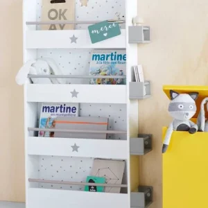 Etagère-bibliothèque Enfant LIGNE SIRIUS Blanc Clair Uni Avec Decor – Vertbaudet 10