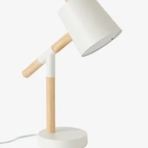 Lampe De Bureau Articulée Bois Et Métal Ecru & Bois – Vertbaudet 10