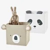 Lot De 2 Bacs En Tissu Panda Koala Beige – Vertbaudet 16