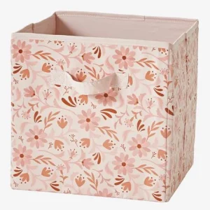 Lot De 3 Bacs De Rangement FLEURETTES Rose – Vertbaudet 12