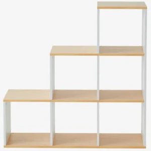 Meuble 6 Cases Blanc / Bois – Vertbaudet 10