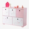 Meuble De Rangement 5 Bacs LIGNE FEERIE Rose étoiles – Vertbaudet 20