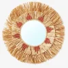 Miroir Rond Raphia Beige / Rose – Vertbaudet 13