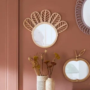 Miroir Rotin Sioux Beige Clair – Vertbaudet 7