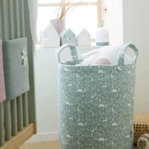 Panier En Gaze De Coton DANS LES BOIS Bleu Grisé – Vertbaudet 10