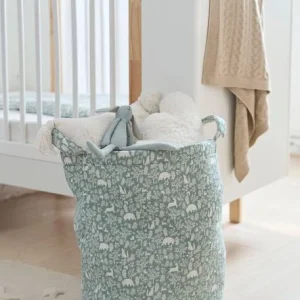 Panier En Gaze De Coton DANS LES BOIS Bleu Grisé – Vertbaudet 12