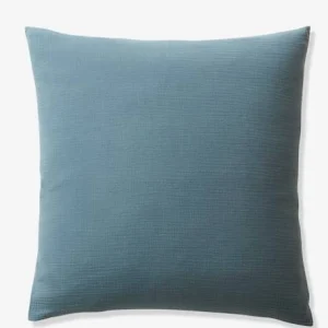 Parure Enfant Bicolore Housse De Couette + Taie D’oreiller En Gaze De Coton Bleu – Vertbaudet 14