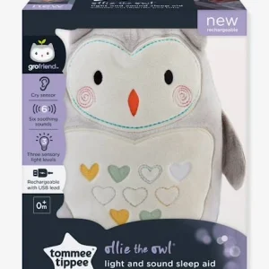 Peluche Aide Au Sommeil Rechargeable TOMMEE TIPPEE Ollie La Chouette Gris Clair/blanc – Tommee Tippee 10