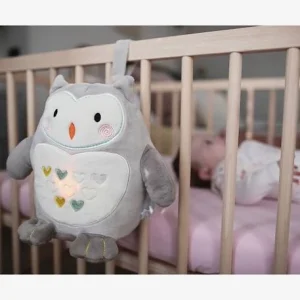 Peluche Aide Au Sommeil Rechargeable TOMMEE TIPPEE Ollie La Chouette Gris Clair/blanc – Tommee Tippee 14