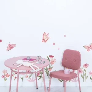 Stickers Jardin Fleuri Magenta LILIPINSO Rose – Lilipinso 6