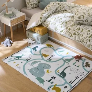 Tapis DINOLAND écru / Multicolore – Vertbaudet 12