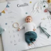 Tapis Photo Bébé Personnalisable écru / Vert – Vertbaudet 20